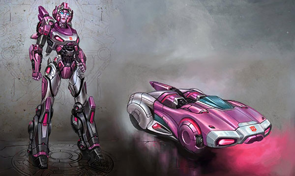 image of Female Autobot Arcee