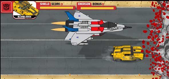 Boulder Dash - Bumblebee Racing Game