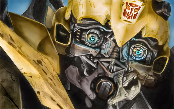 Bumblebee Rescue Mission: Bumblebee head image of Bumblebee Rescue Mission: Bumblebee head
