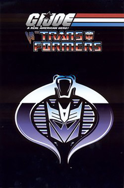 G I Joe vs Transformers poster