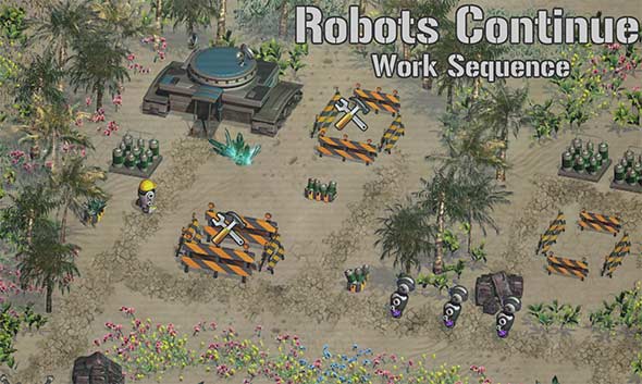 Robots Continue gameplay