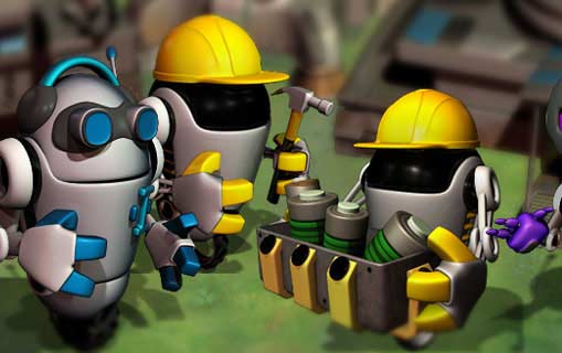 Robots Continue Work game poster