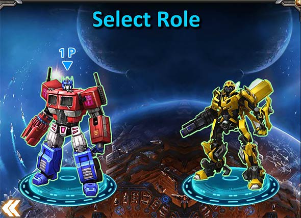 Select your prefered role!