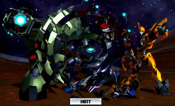 Transformers Puzzle Pack - spin puzzle