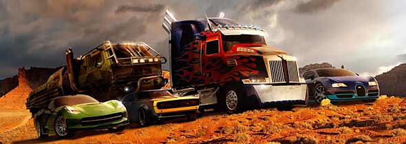Transformers Cars: original photo - real cars